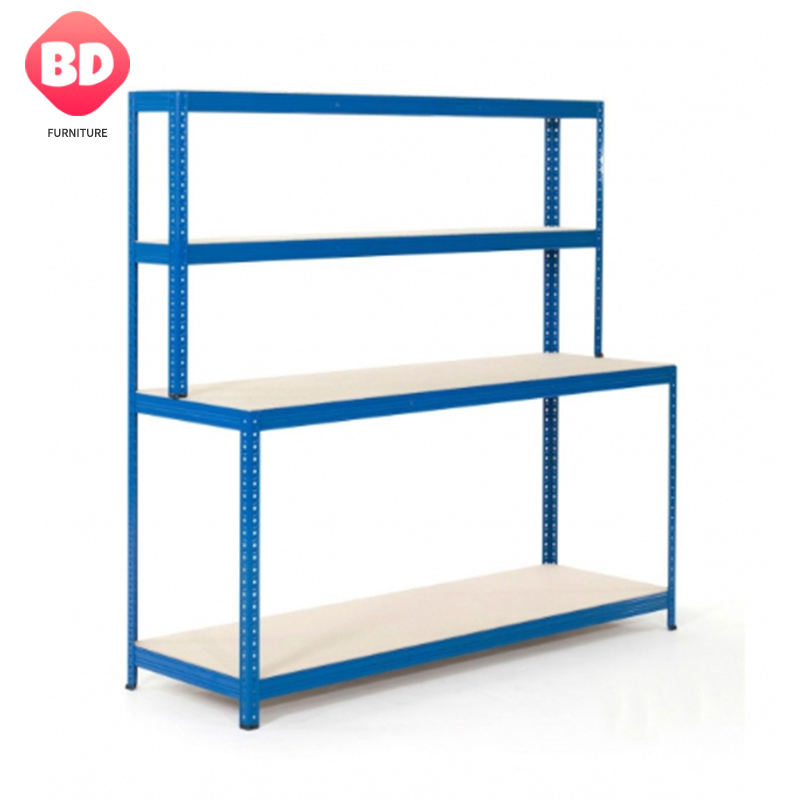 4 Tier heavy duty ajustable metal shelving, metal tool commodity shelf, mold storage steel rack