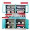 Mid- to high-end 850mm steel surface medicine cabinet with glass door