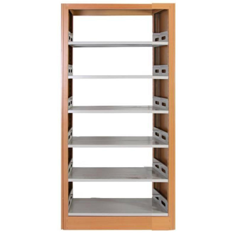 Top and Cheap Library Furniture Double Steel Portable Library Bookcase Metal Book shelf Bookshelves