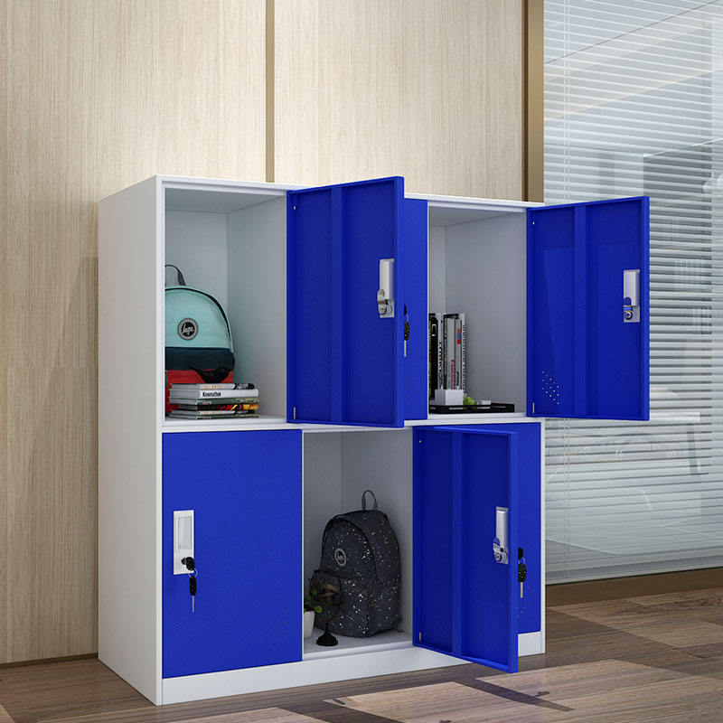 Multi-door Bag Locker School Gym Use Shoes Storage Cabinet Storage Steel Wardrobe Modern Metal