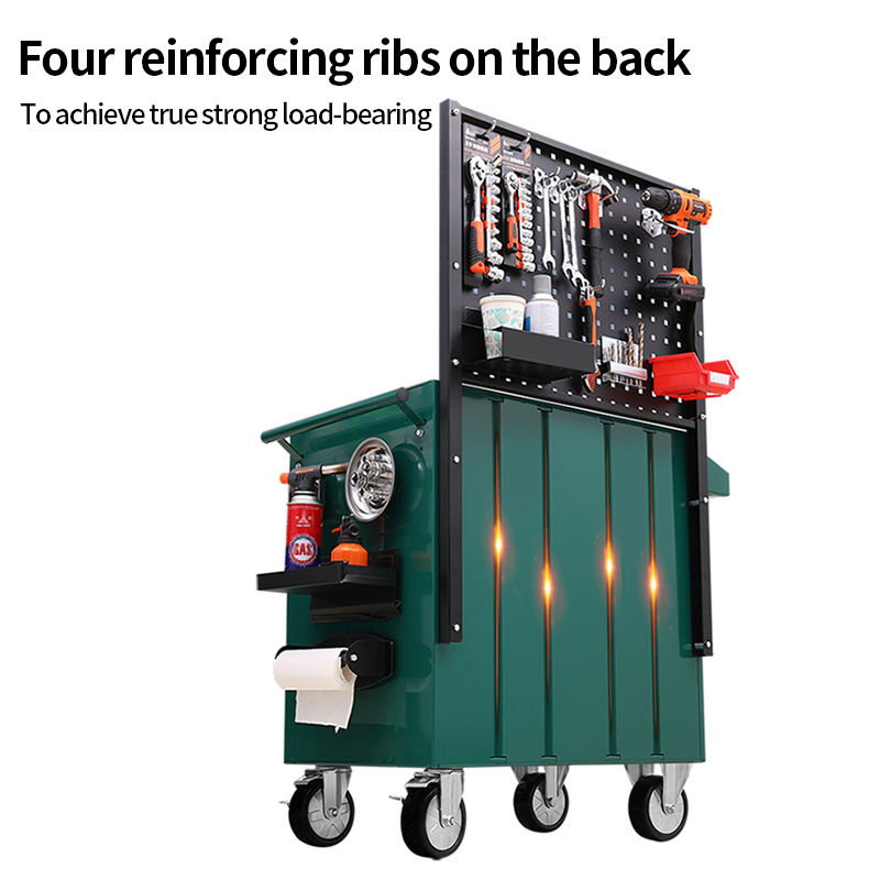 Newest durable metal large cabinet for rolling tool, iron tool box cabinet, durable garage storage cabinet duty rolling cabinet