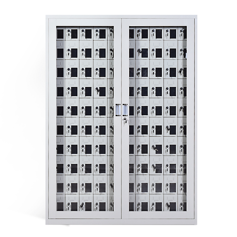 Double locked Cell phone charging locker timer switch for examination room
