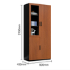 Wood like style office furniture Metal cabinet storage Wood Grain file Cabinet