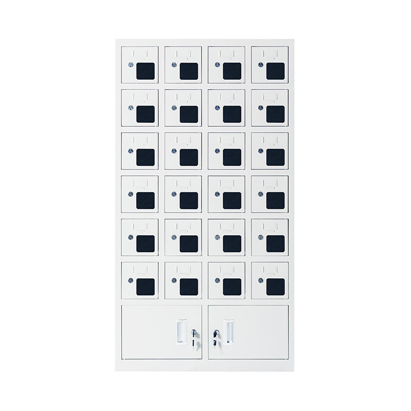 cell phone cabinet with charging facilities, staff mobile phone storage cabinet