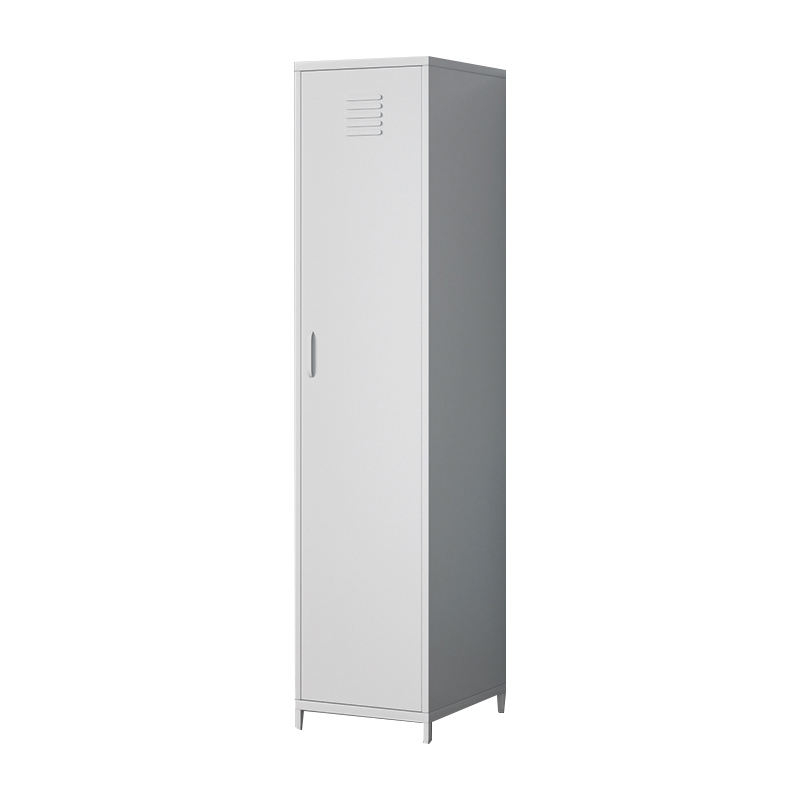 Simple and beautiful high-value single-door tall wardrobe