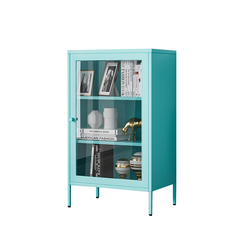 High-looking 600mm wide high-foot cabinet with single-sided door opening and metal spray paint cabinet