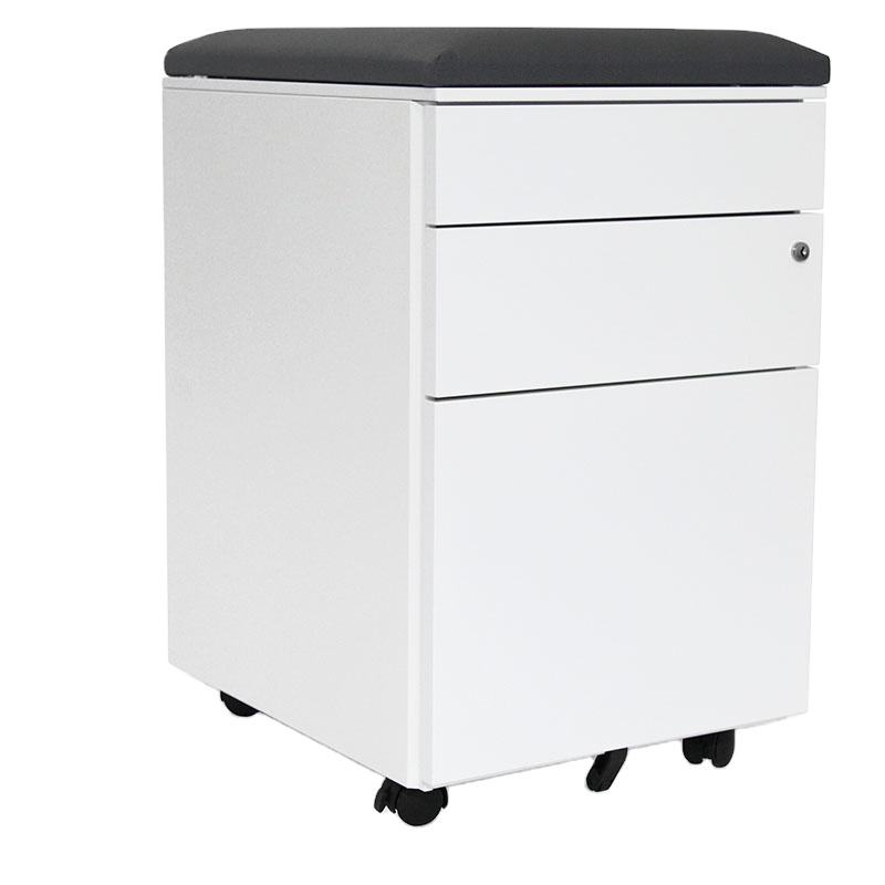 File cabinet movable metal mobile pedestal filing file home office