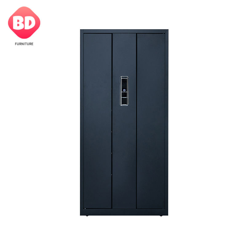 Full-body security file cabinet, two-color optional, with password lock