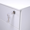 High quality metal storage cabinet with wheels three drawer steel movable filing cabinet