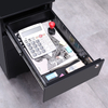 3 Movable Drawers Cabinet Mobile Filing Cupboard With Drawers Steel Movable Filing Drawer Cabinet