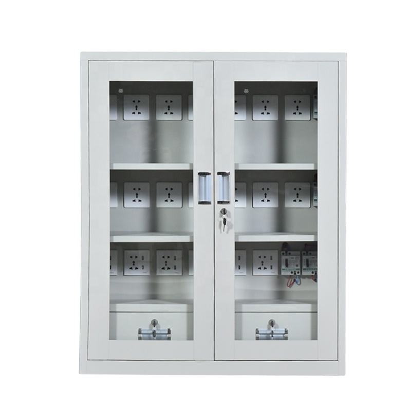 Multi-purpose Key Lockers Cell Phone Charging Storage Locker Steel Cabinet