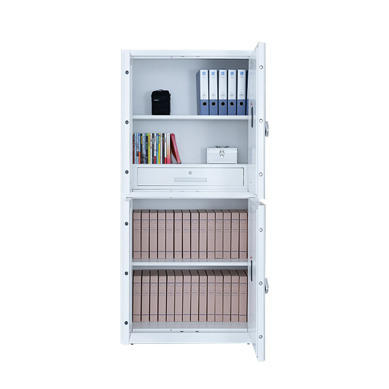 High-looking double-section confidential file cabinet with password lock