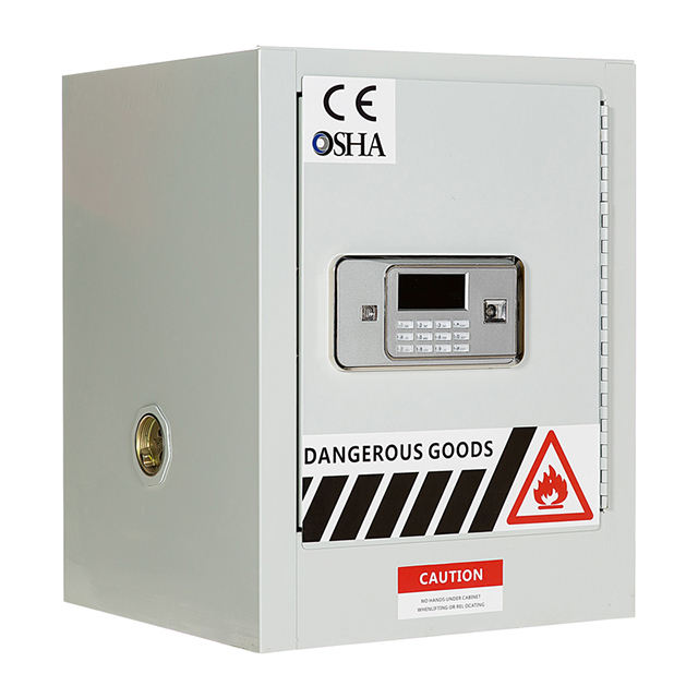 30 Gallon Highly Toxic Chemical Dangerous Goods Safety Cabinet Steel Medical Hazardous Cabinet