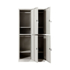 Hot sale 4Door Steel Locker Metal Gym Storage Locker for Changing Room cabinet Steel Wardrobe lockers gym