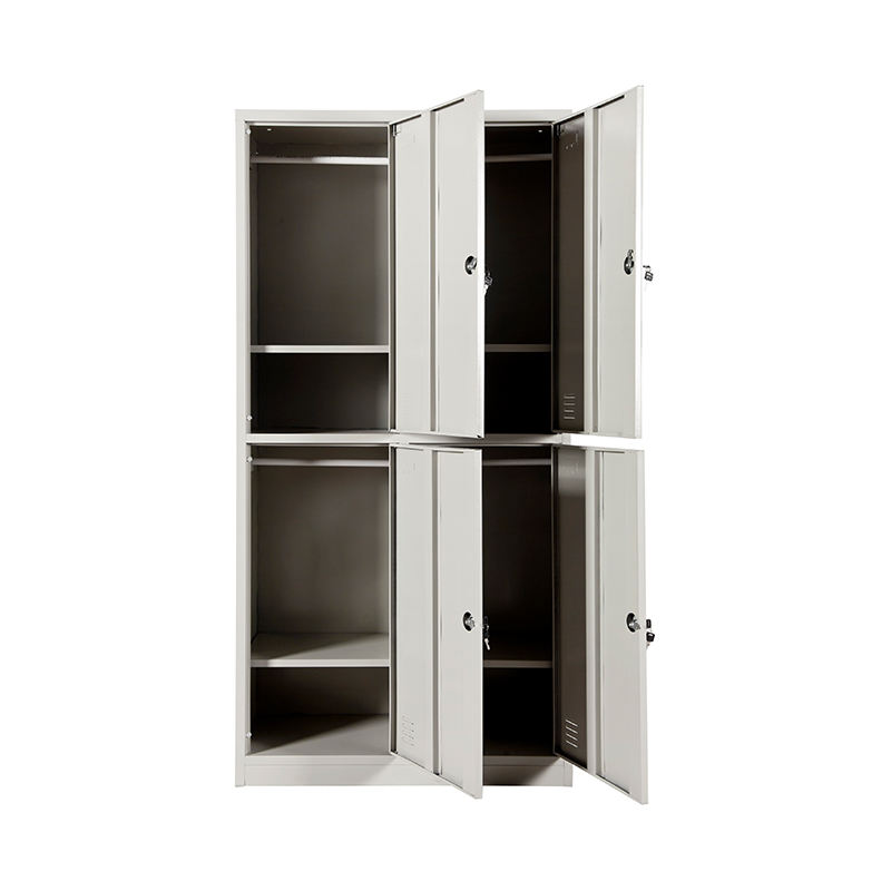 Hot sale 4Door Steel Locker Metal Gym Storage Locker for Changing Room cabinet Steel Wardrobe lockers gym