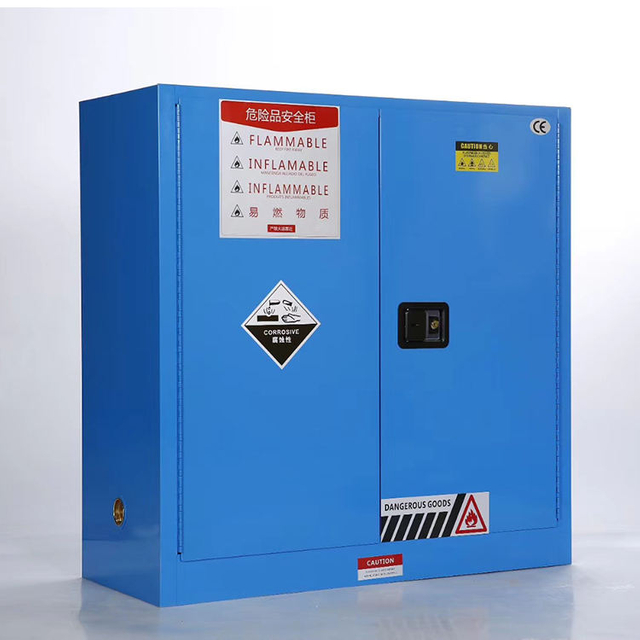 Industrial Explosion Proof Flammable Steel Safety Chemical Storage Cabinet Of Toxic Chemicals With Lock