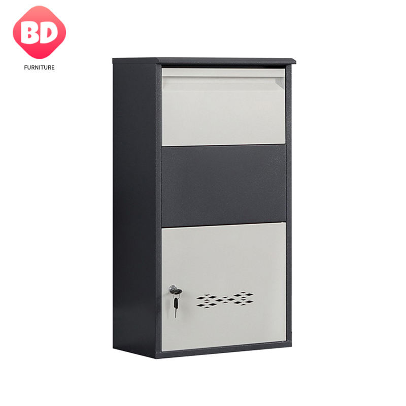 Large Delivery Box Proof Wood Clothes Waterproof White Antique Customized Delivery Cabinet