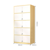 Cheap Price Wide Frame Vertical Meta Cabinets White Wood Grain File Cabinet Wood Like Filing Cabinet