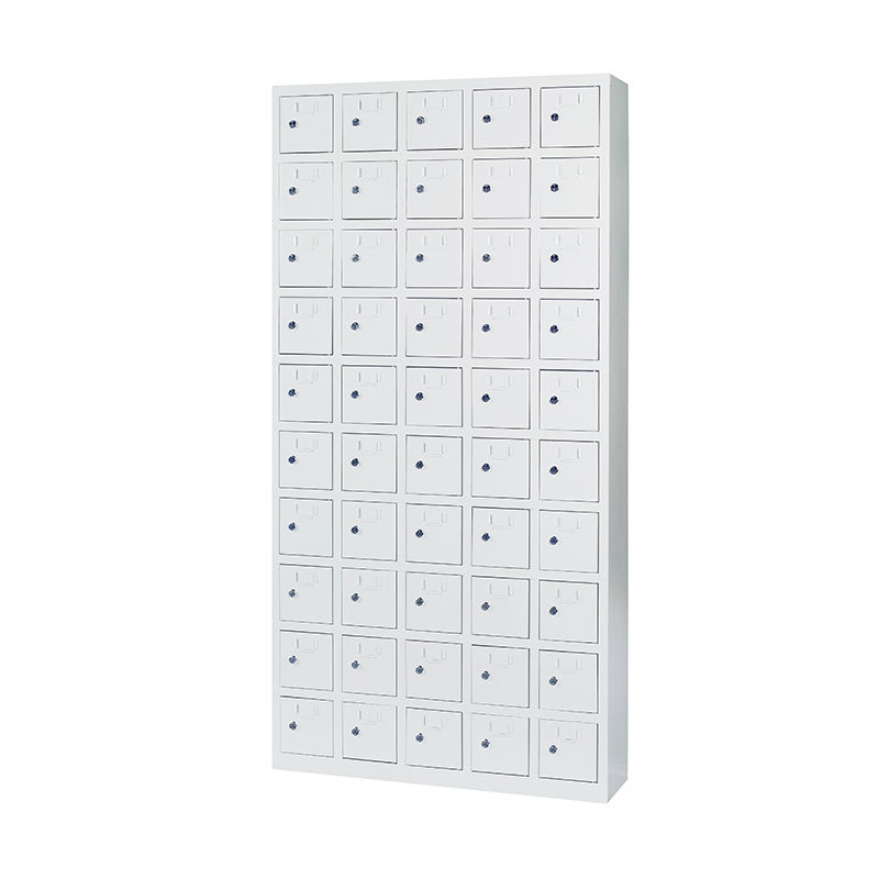 Modern style 50 door Mobile phone storage cabinet with acrylic window