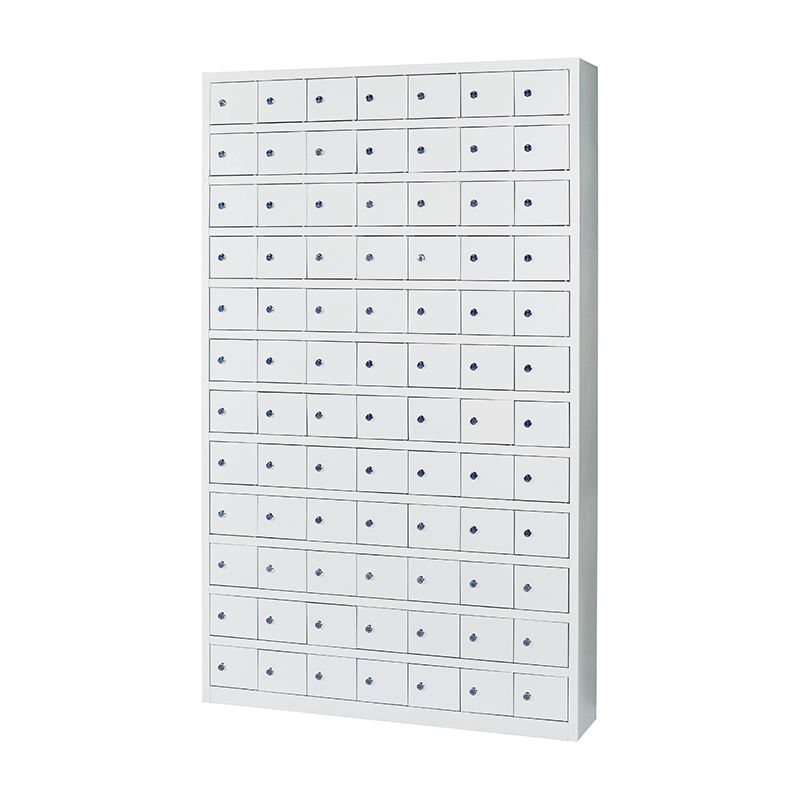 High-looking 84 door staff mobile phone storage metal cabinet suitable for multiple scenes