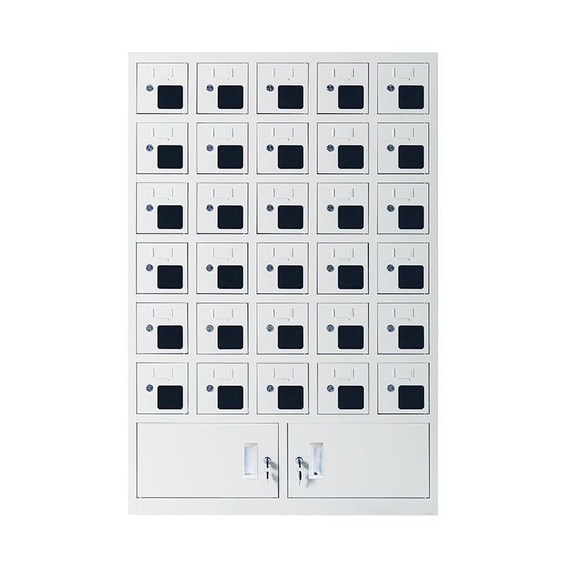 competitive price cell phone cabinet with charging facilities, staff mobile phone storage cabinet