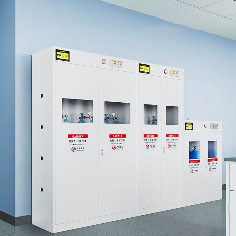 Metal laboratory safety cabinet for dangerous gas,chemical lab gas cylinder safety storage cabinet,flammable storage safetycabin