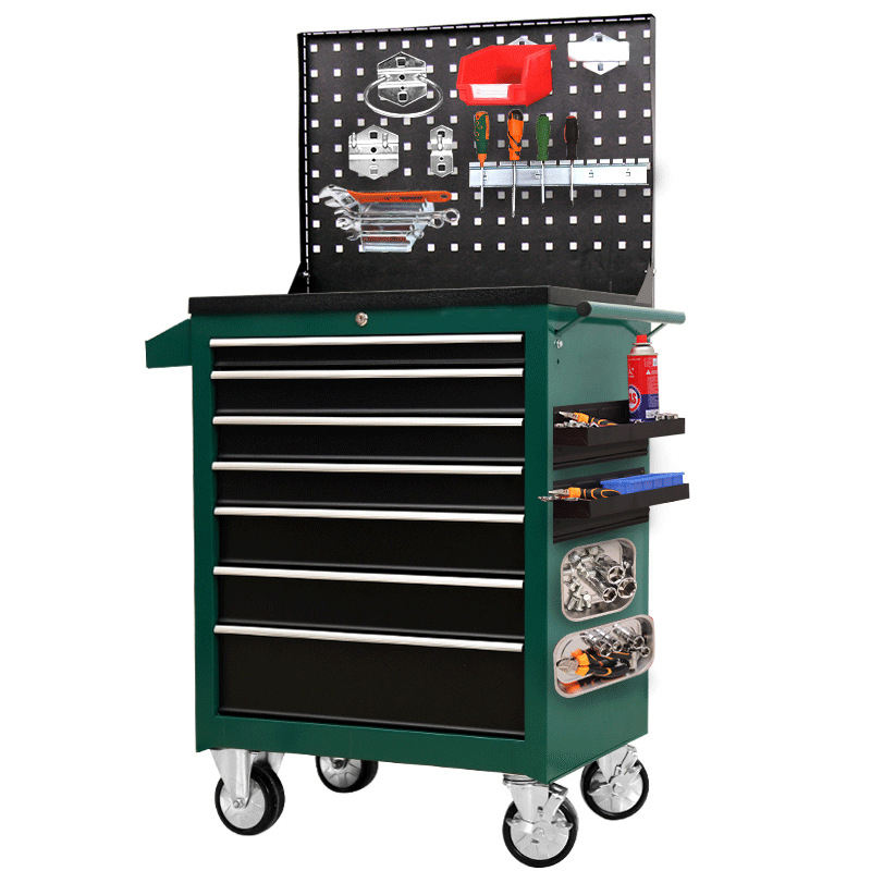 Newest durable metal large cabinet for rolling tool, iron tool box cabinet, durable garage storage cabinet duty rolling cabinet