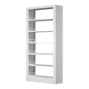 Office furniture 5 tier book shelf metal steel shelves for home libreria in acciaio per la casa