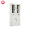 Two drawer regular glass door metal file cabinet suitable for school offices