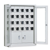 Mobile phone cabinet with charging facilities, employee mobile phone storage cabinet