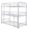 Cheap 3 level bunk bed metal 3 person iron 3 layers
