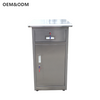 Stainless steel bedside cabinet for home and hospical, medical furniture drawer cabinet,patientstorage bedside cabinet with lock