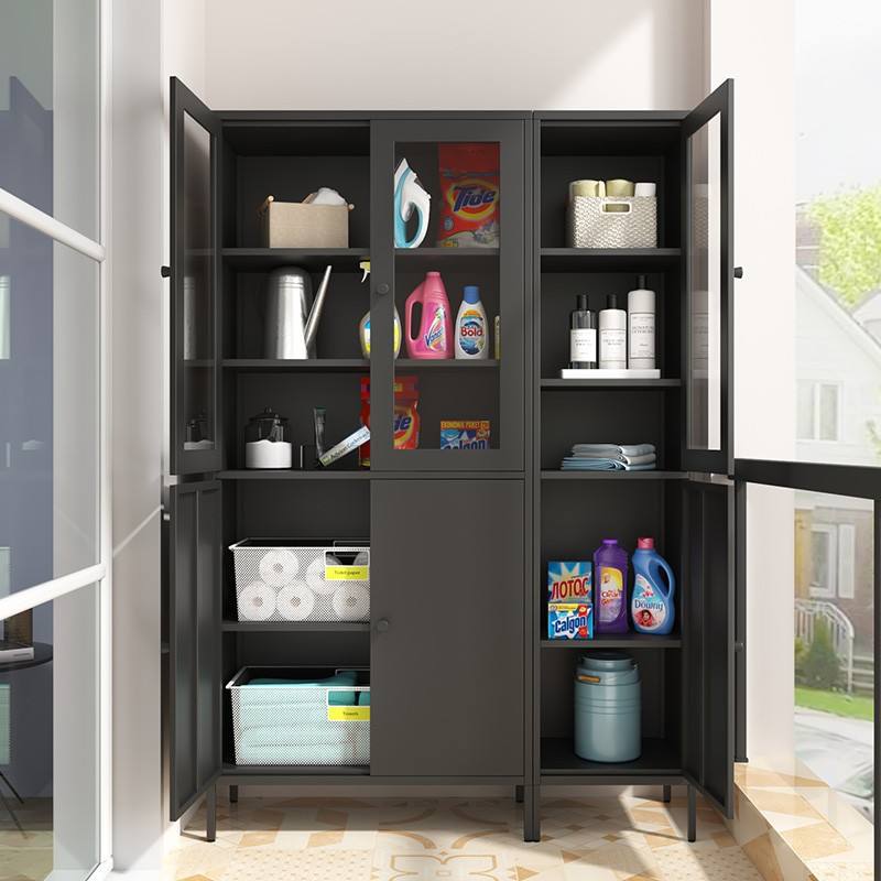 Factory Steel Tall Lockers, Mechanical Colorful Cabinets, Wardrobes Dressing Room Staff Room Lockers, Balcony storage cabinet