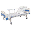 one crank one function manual hospital bed ABS bedside and bedside stainless steel mutual rails for patient care with option
