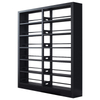 Large library bookcases book rack bookcase Good Quality Metal Display Bookshelf Metal Shelf Rack