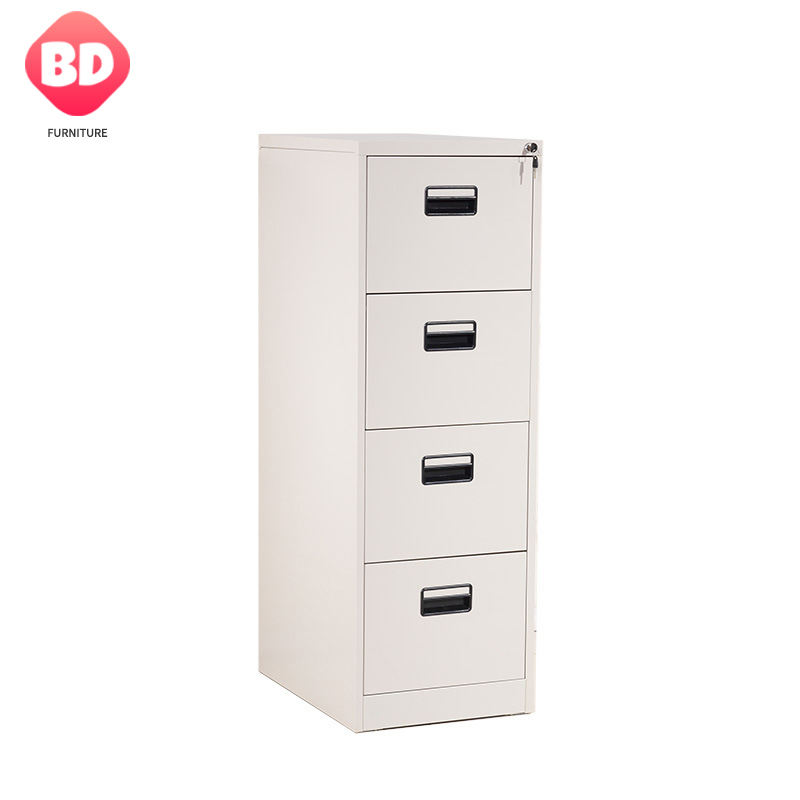 4 drawer metal filing cabinet, metal storage file drawer cabinet, vertical filing cabinet