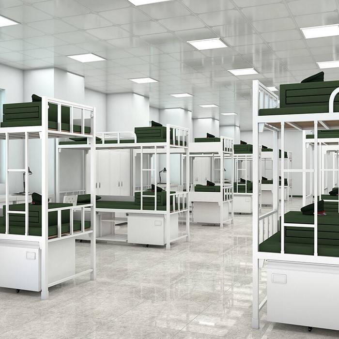 High quality hostel bunk beds study full size