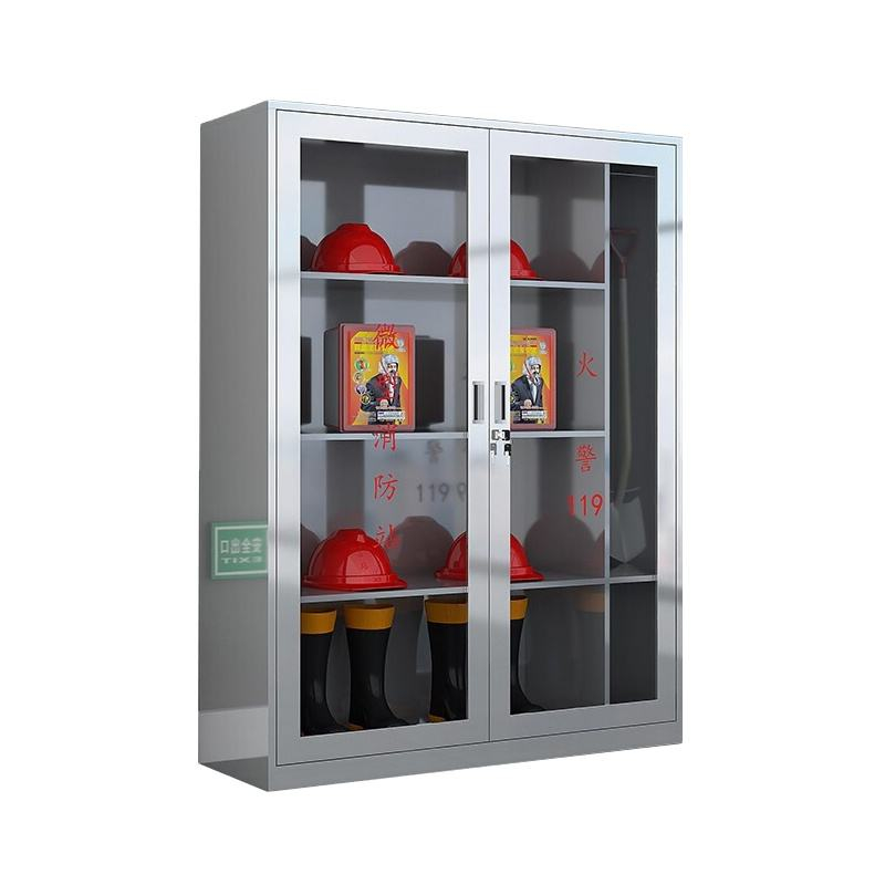 Fire Control Cabinet Stainless Steel Fire Fighting Cabinet For Fire Resistant Equipment