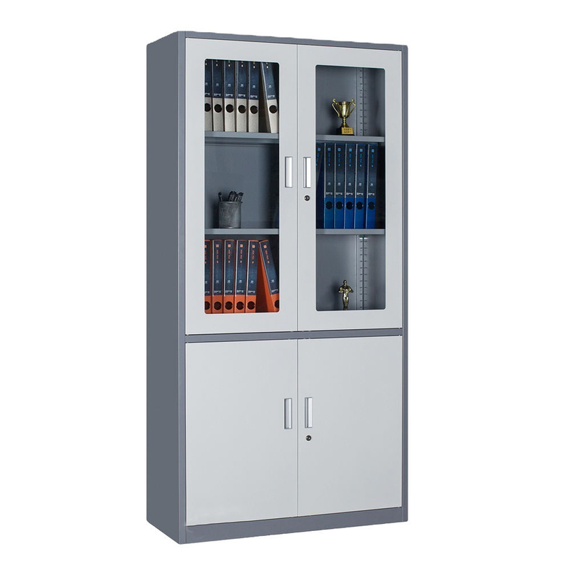 super capacity modern iron cupboard stainless steel material office storage cabinet with huge space