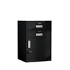 Hot style high-looking drawer-type file cabinet with two drawers and one door password lock file cabinet
