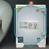 Fireproof portable safety box locker, high quality fire resistance lock digital metal cabinet for bank office deposit secure
