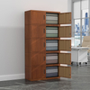 Big Capacity wood like Office Furniture Five Door Storage Metal Filing Cabinet with File Record Data Lockable Steel Cupboard