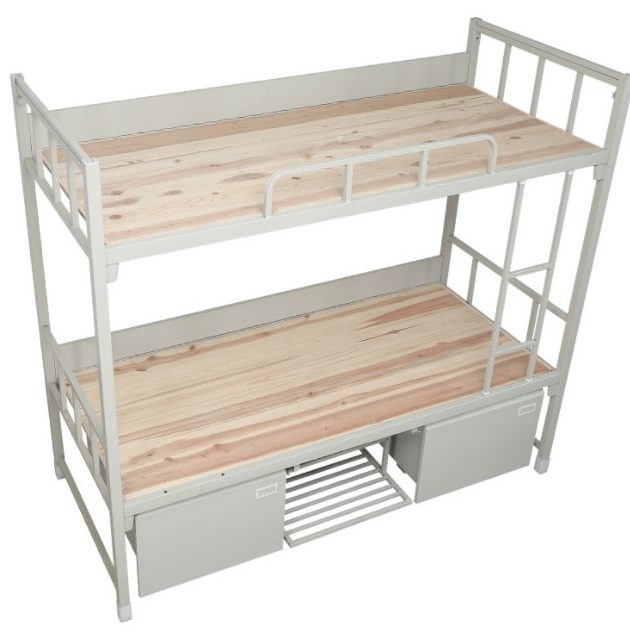 High quality bunk double bed metal iron cheap