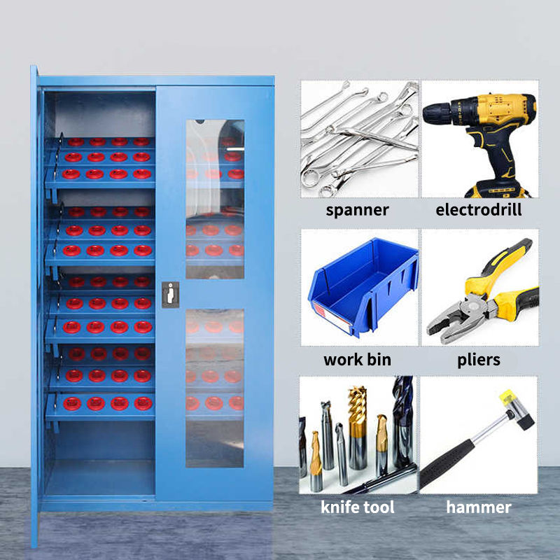 Manufacture Steel Tool Storage Cabinet Metal Garage Cabinet Storage Workshop Heavy Duty Tool Cabinet