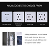 6 Doors Metal Multi-Purpose Phone Lockers Storage Cellphone Charging Locker for Public Places