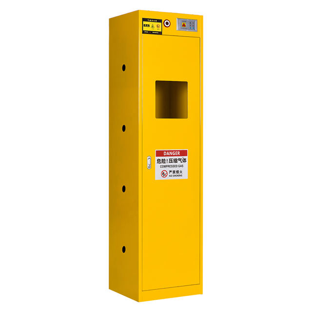 Intelligent Detector Gas Cylinder Cabinet Single Bottle Storage For Dangerous Gas