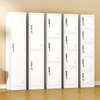 lockers gym Customized Office home school, gym, multiple storage lockers Wardrobe Steel Single Door locker Colorful staff steel locker