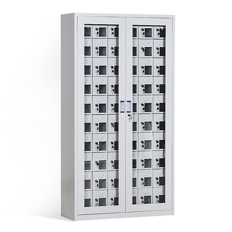 Double locked Cell phone charging locker timer switch for examination room