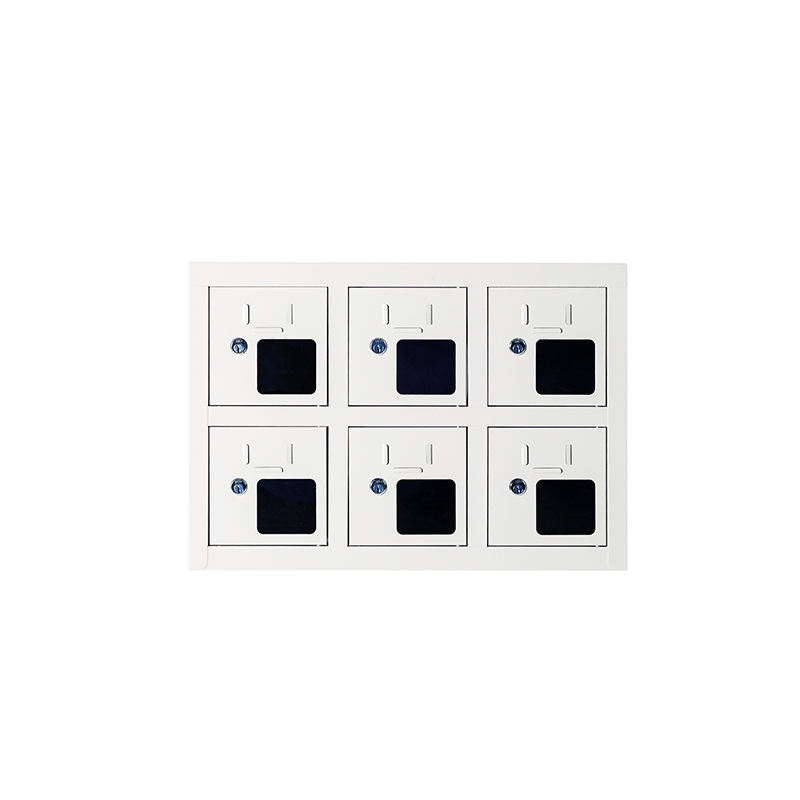 Modern style mobile phone storage cabinet without charging for workshop office