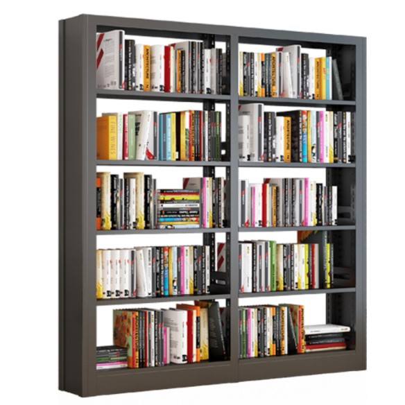Bookcase Portable Metal Display Stand Storage Unit Book Shelf metal Bookshelves